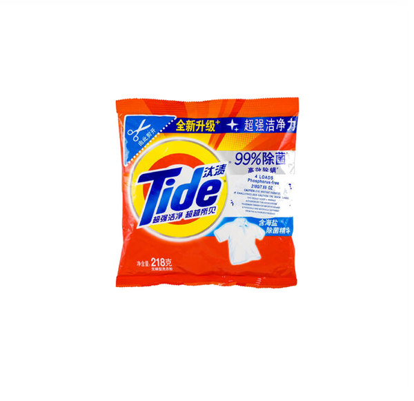 TIDE POWDER DETERGENT 218 GRAM