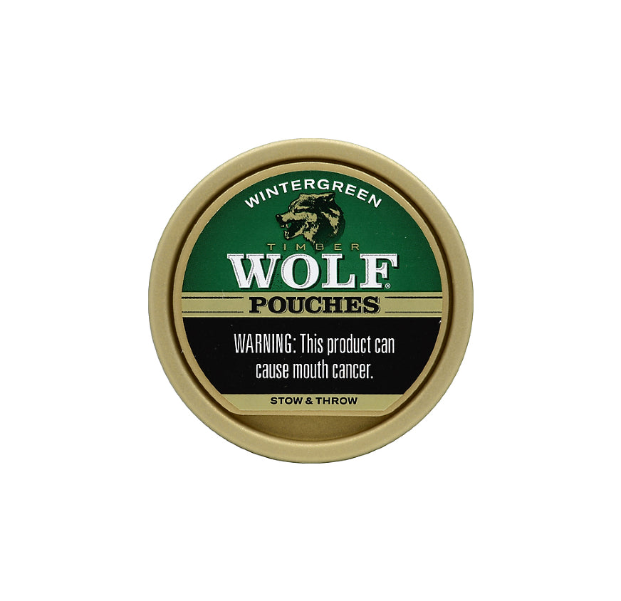 TIMBERWOLF POUCH WINTGRN 5CT