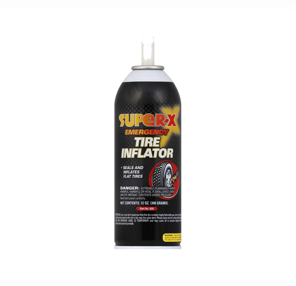 TIRE INFLATOR SUPER-X 12OZ SIN