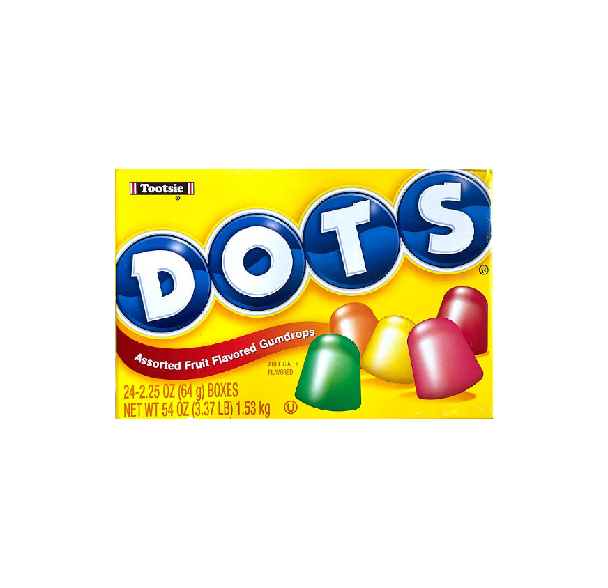 DOTS CANDY ASSORTED FRUIT (YEL Ranger Wholesale