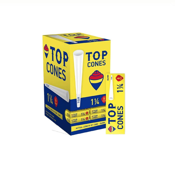 TOP CONES 1 1/4 6PK