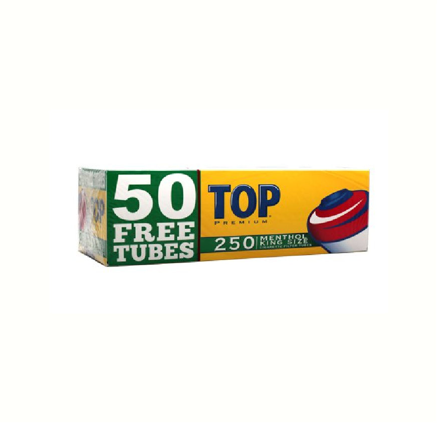 TOP MENTHOL TUBES  FET  250CT/
