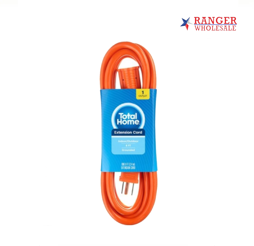 TOTAL HOME EXTENSION CORD 8FT