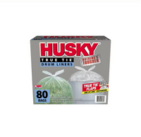 TRASH BAG HUSKY 55G 80CT