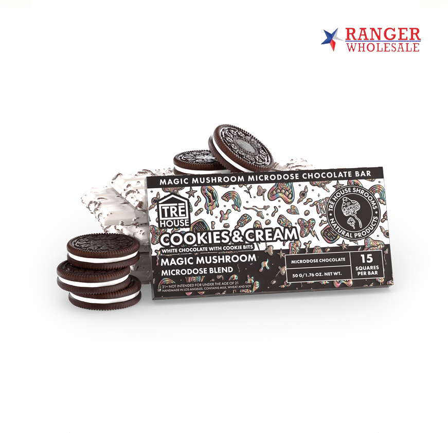 TRE HOUSE MUSHR CHOCOLATE 10CT