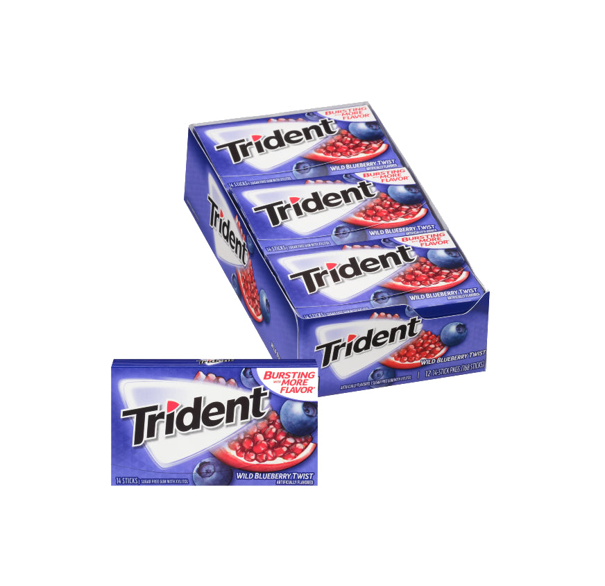 TRIDENT-WILD BLUBERY Twist -14