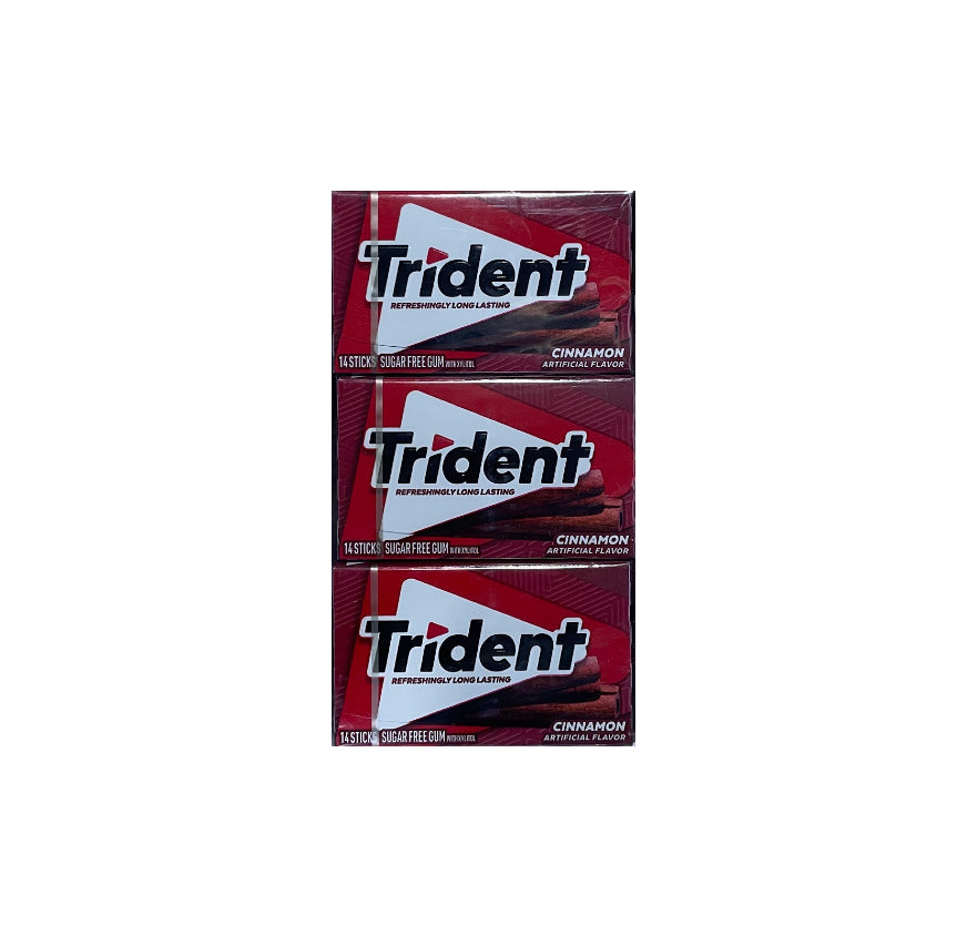 TRIDENT 14/12PK CINNAMON