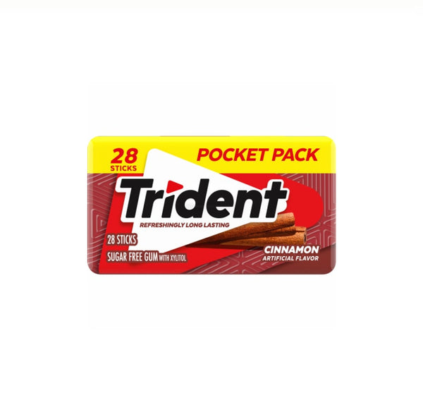TRIDENT CINNAMON 28PK/6CT