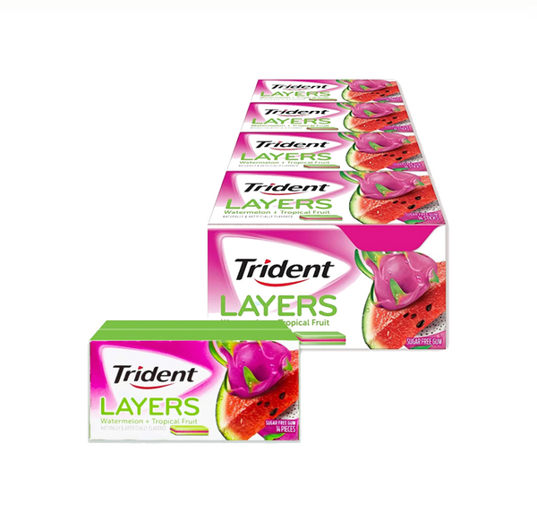 TRIDENT LAYERS WATERMELON TROP