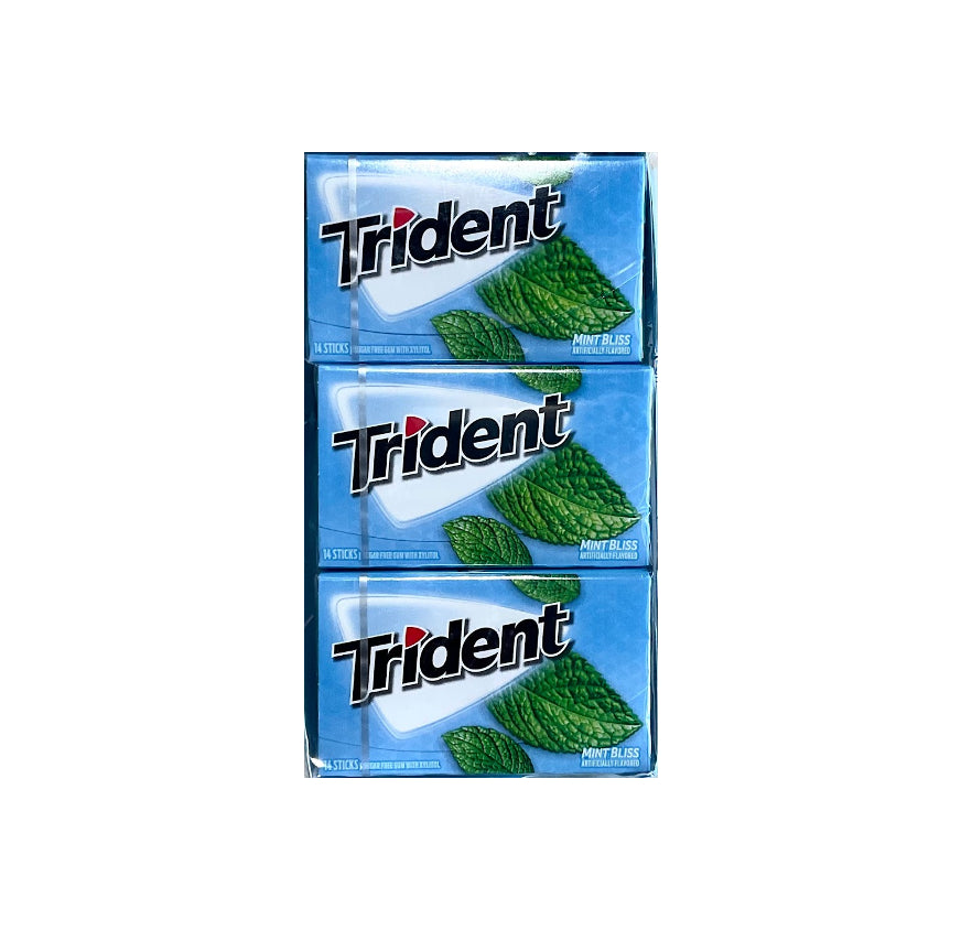 TRIDENT 14/12PK MINT BLISS