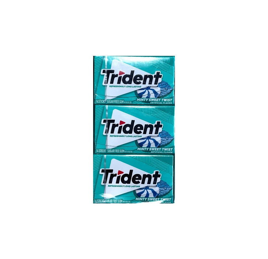 TRIDENT MINTY SWEET TWIST **12