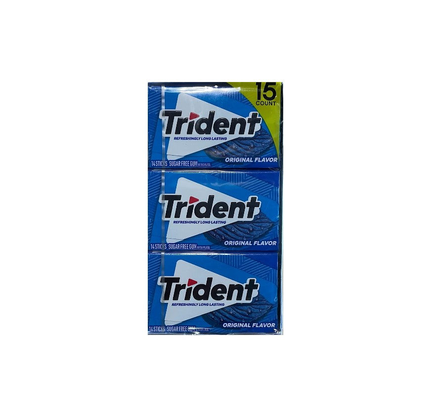 TRIDENT GUM 15CT – Ranger Wholesale