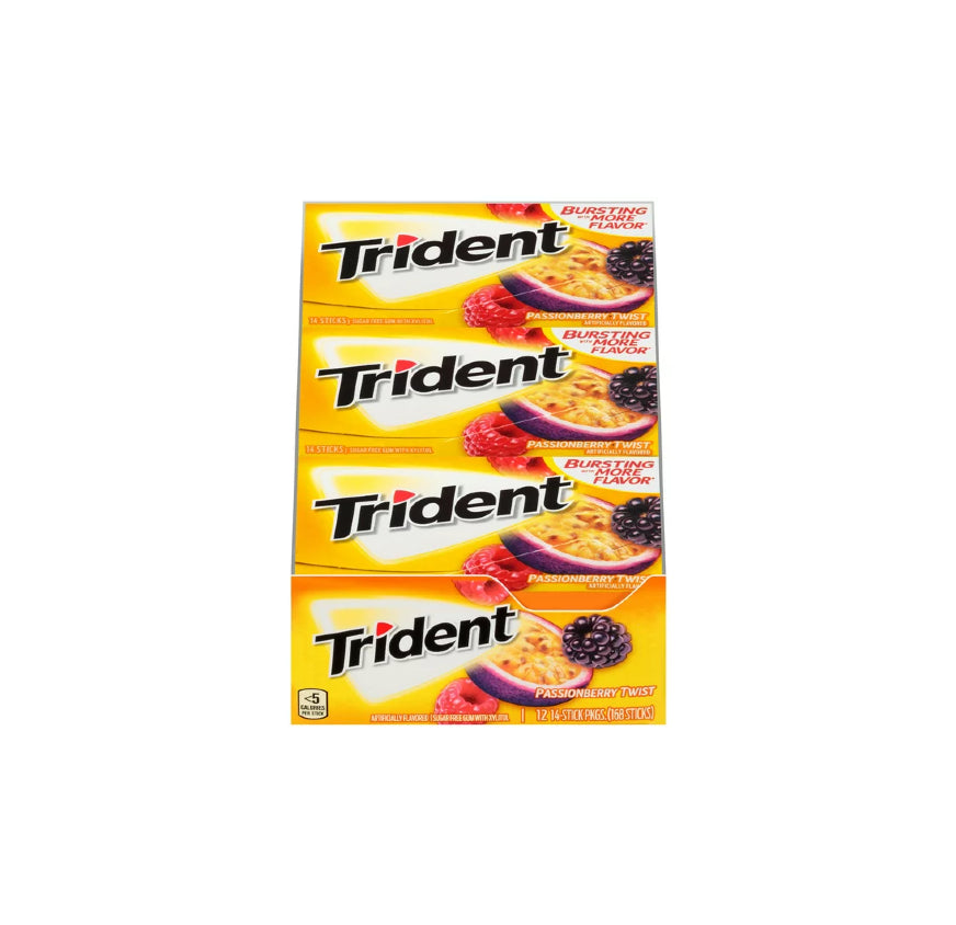 TRIDENT PASSION BERRY 12CT