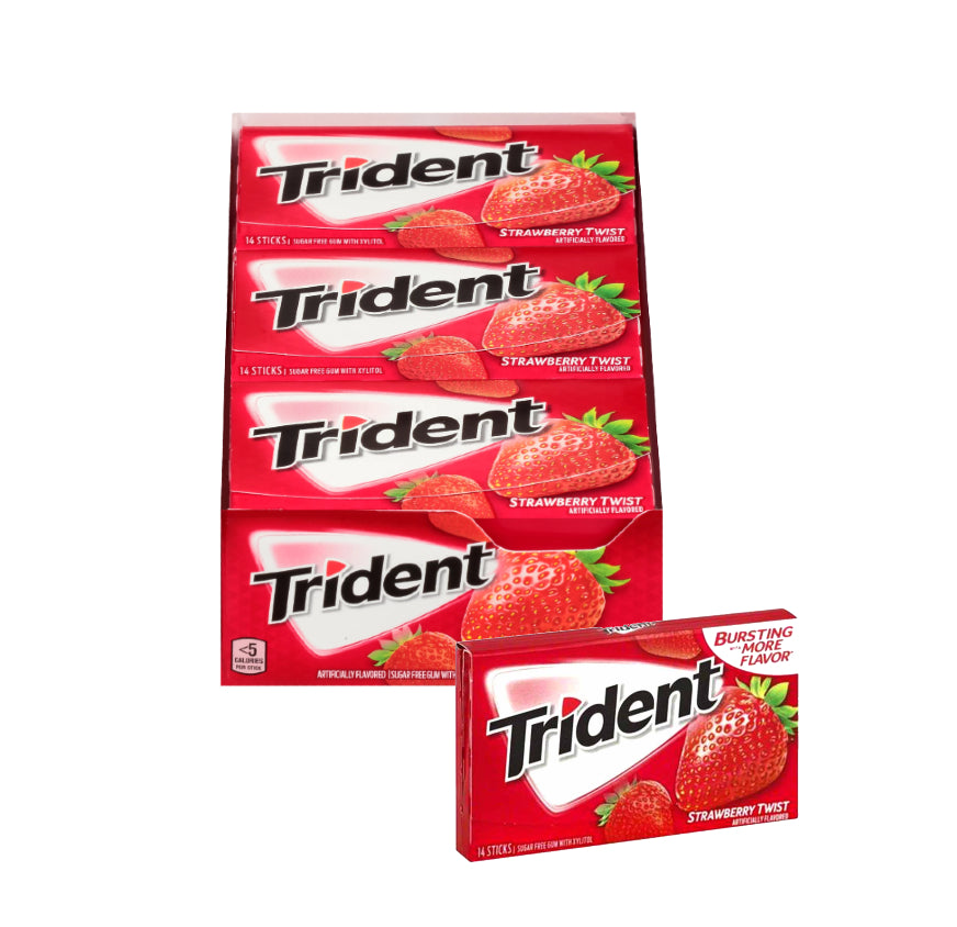 TRIDENT STRAWBERRY 12CT
