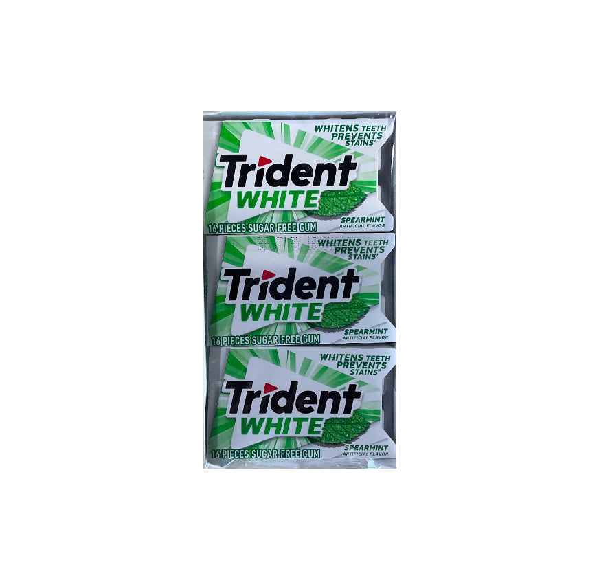 TRIDENT WHITE -spearmint 9ct
