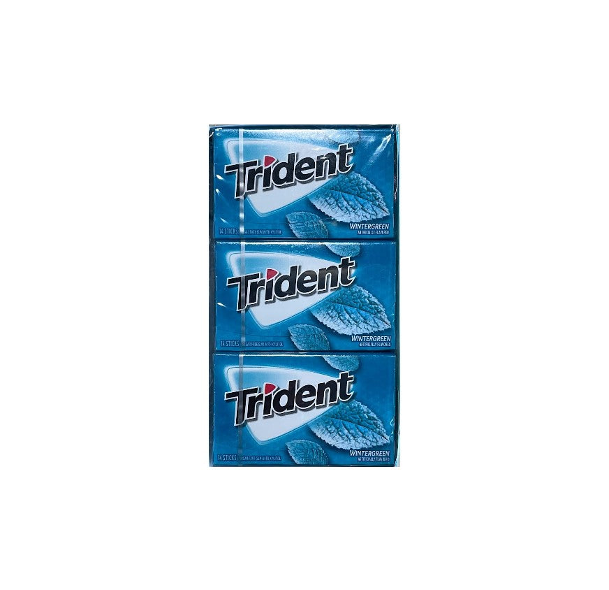 TRIDENT 14/12PK WINTERGREEN