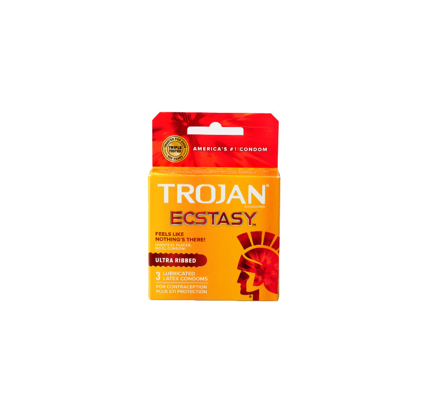 TROJAN ECSTASY RIBBED