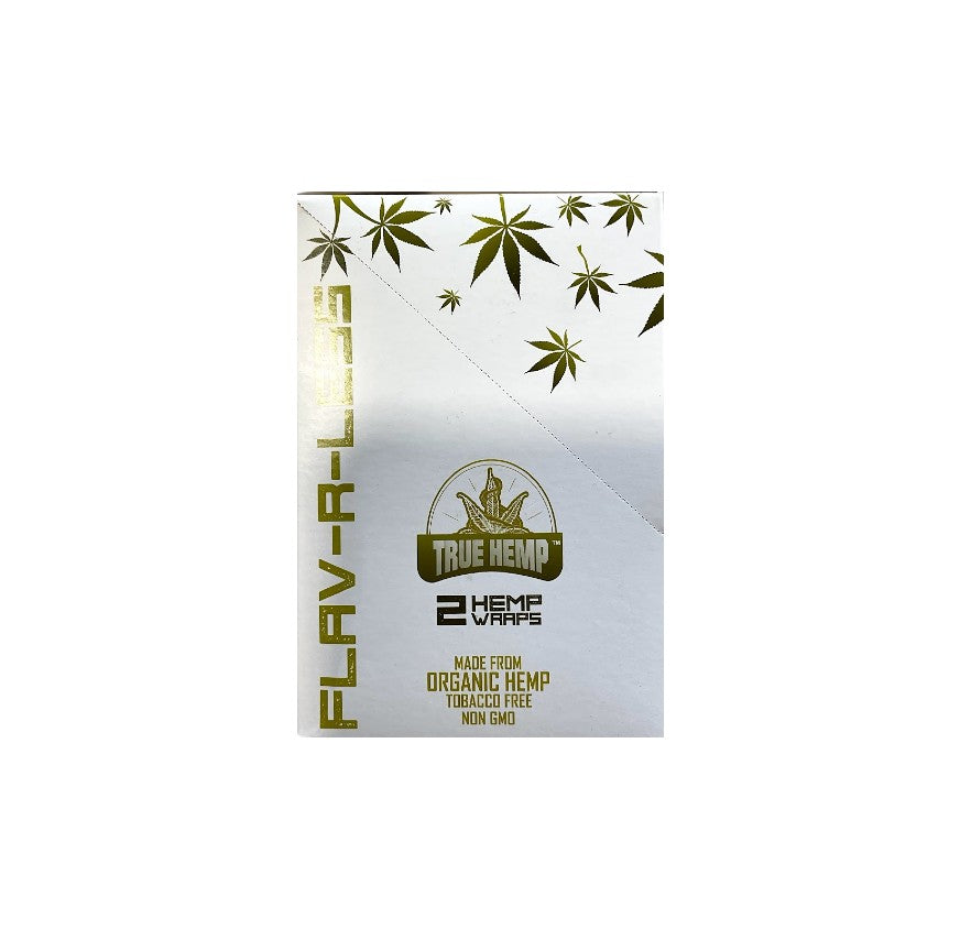 TRUE HEMP WRAP2/25PK FLAVRLESS