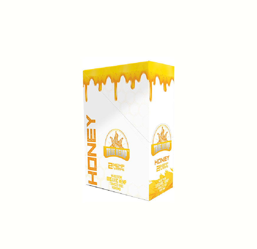TRUE HEMP WRAP2/25PK HONEY
