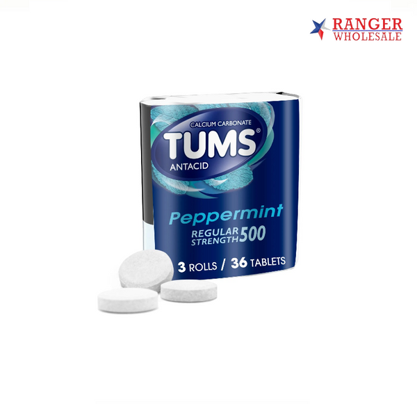 TUMS REG- PEPPERMINT (BLUE)*3/