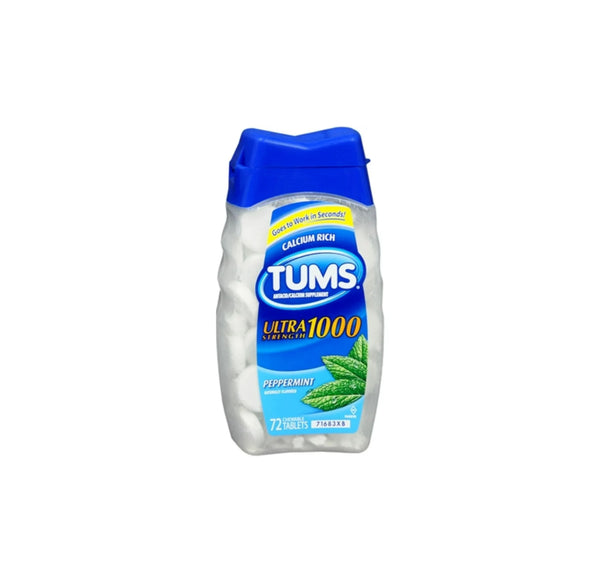 TUMS ULTRA STR  PEPPERMINT12CT