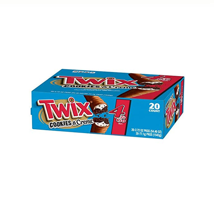 TWIX COOKIES CREAM 2.72OZ 20CT