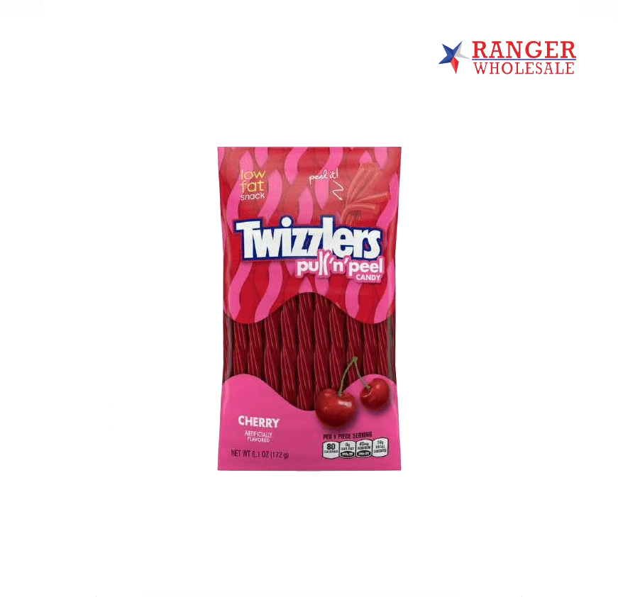 TWIZZLERS CANDY CHERRY 6.1OZ