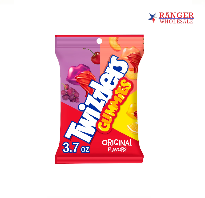 TWIZZLERS GUMMY ORIG 3.7OZ BAG
