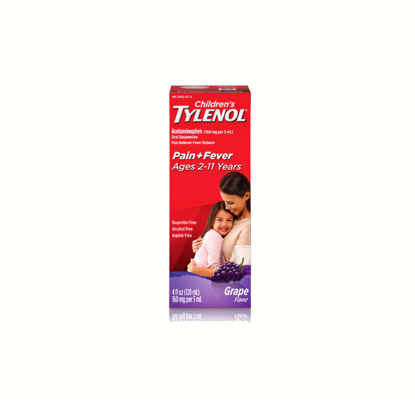 TYLENOL CHILDREN'S  4OZ GRAPE