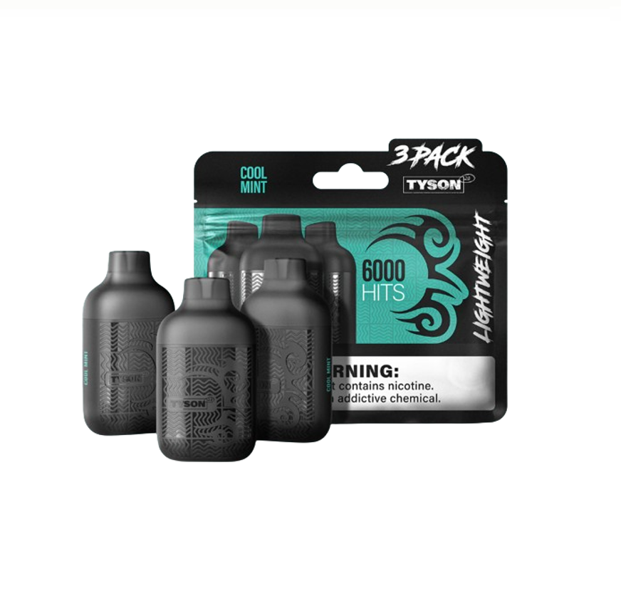 TYSON 6000HITS 3PACK 10CT
