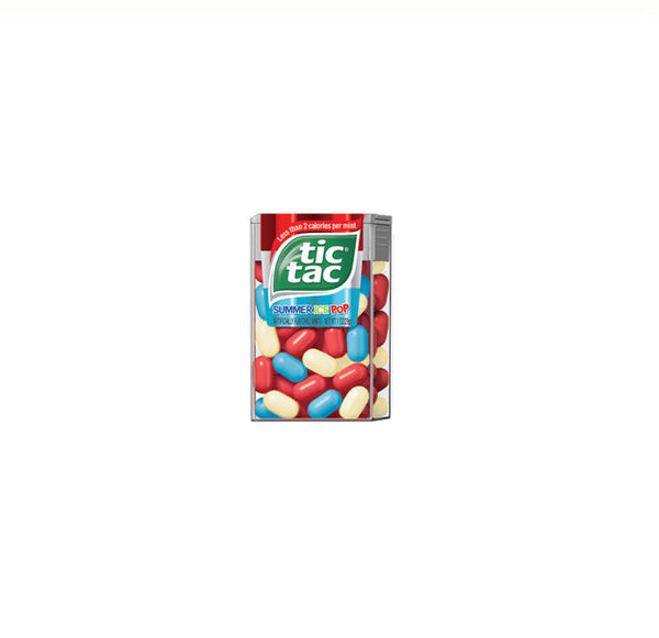 Tic Tac Summer Ice Pop Red Whi