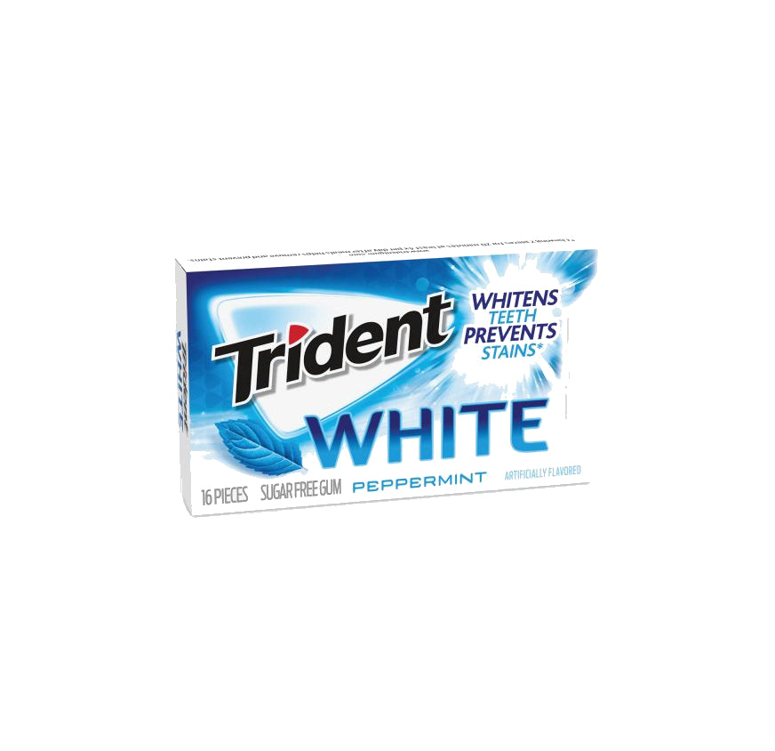Trident  White -mINTY bUBBLE 9