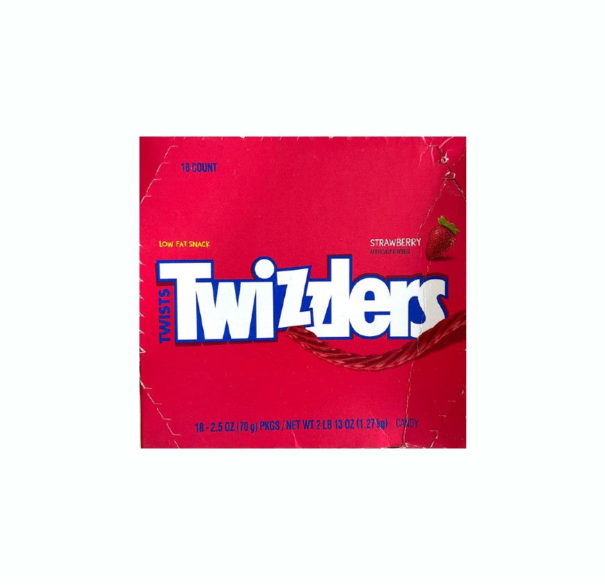 TWIZZLERS STRAW twist 18CT /2.