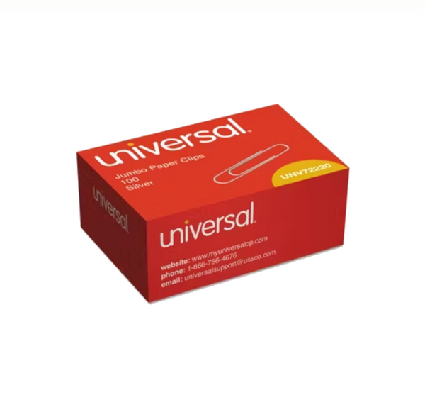 UNIVERSAL JUMBO CLIP 100CT