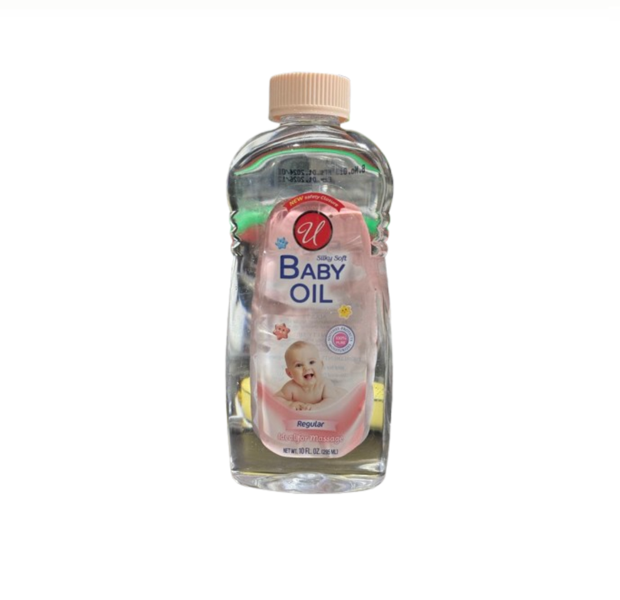 UNIVERSAL ORG BABY OIL 10 OZ