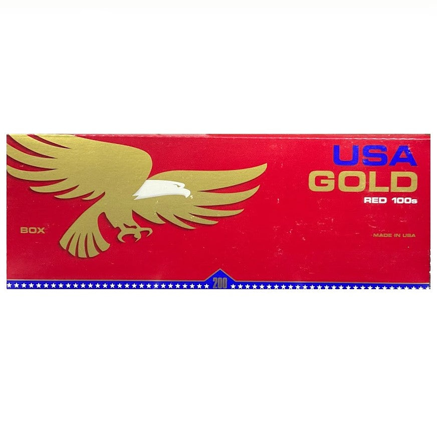 USA GOLD RED 100 BOX