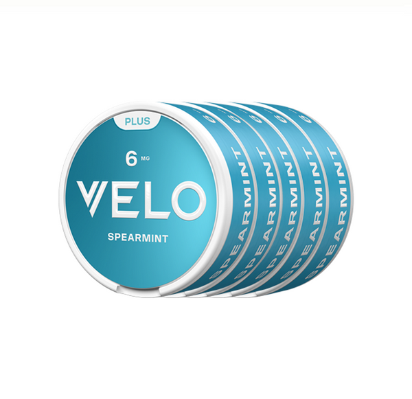 VELO PLUS SPEARMINT 6MG 5PK