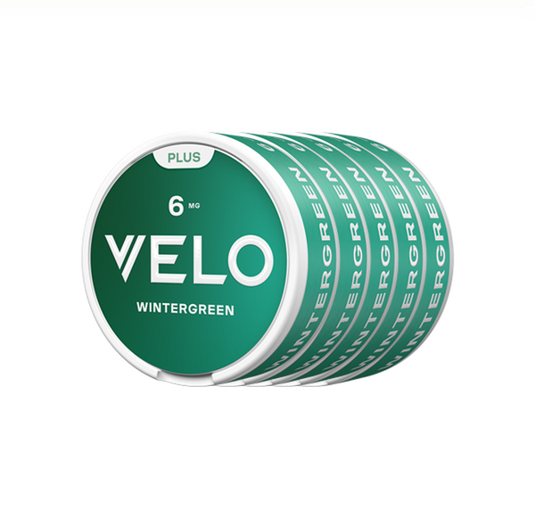 VELO PLUS WINTERGREEN 6MG 5PK