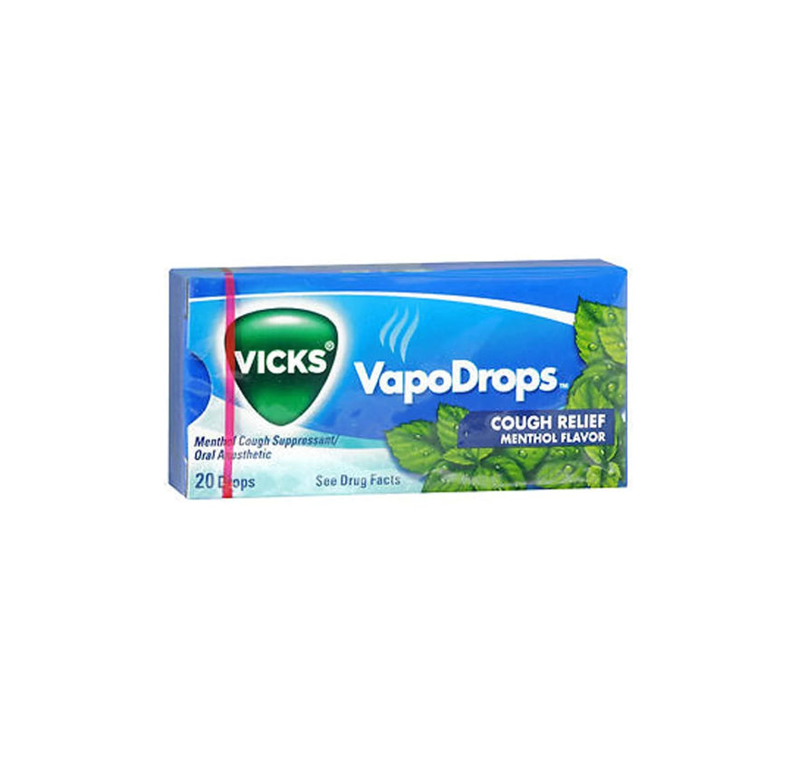 VICKS COUGH DROPS MENTHOL 20CT