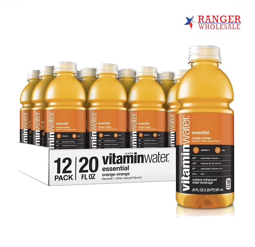 VITAMIN WATER ORANGE 20oz12CT