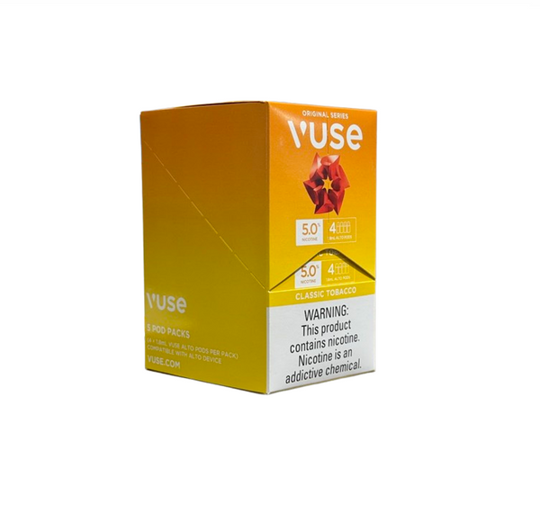 VUSE ALTO CLASSIC TOB 5% 5/4PK Ranger Wholesale VUSE ALTO CLASSIC TOB 5% 5/4PK Ranger Wholesale
