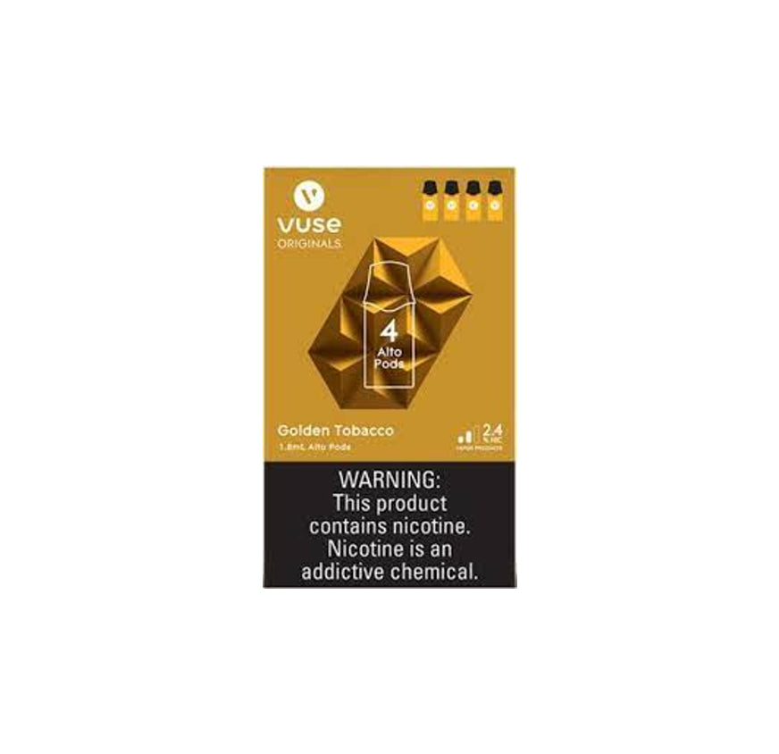 VUSE ALTO GOLDEN TO2.4%4POD5PK