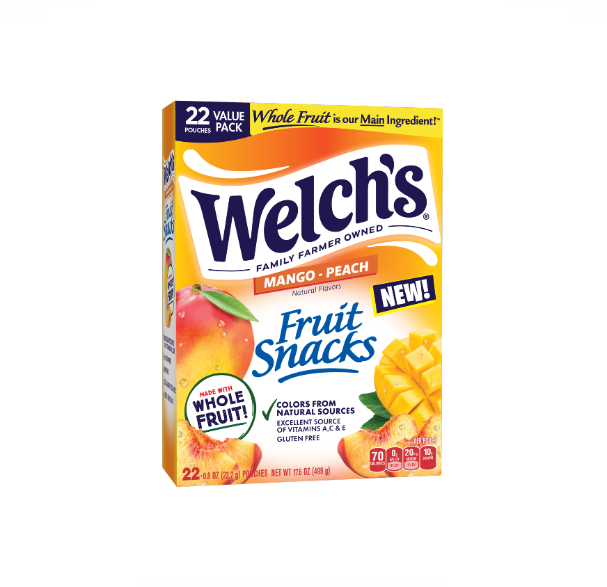 WELCHE'S FRT SNK MANGO PCH