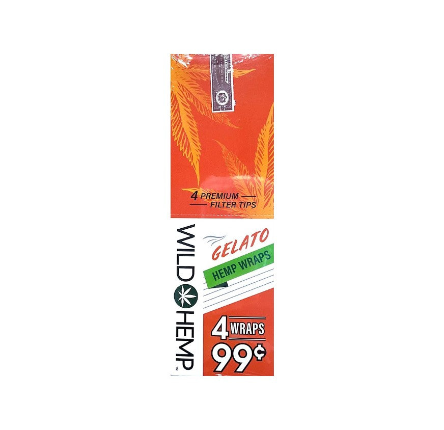 WILD HEMPWRAP 4/20PK GELATO