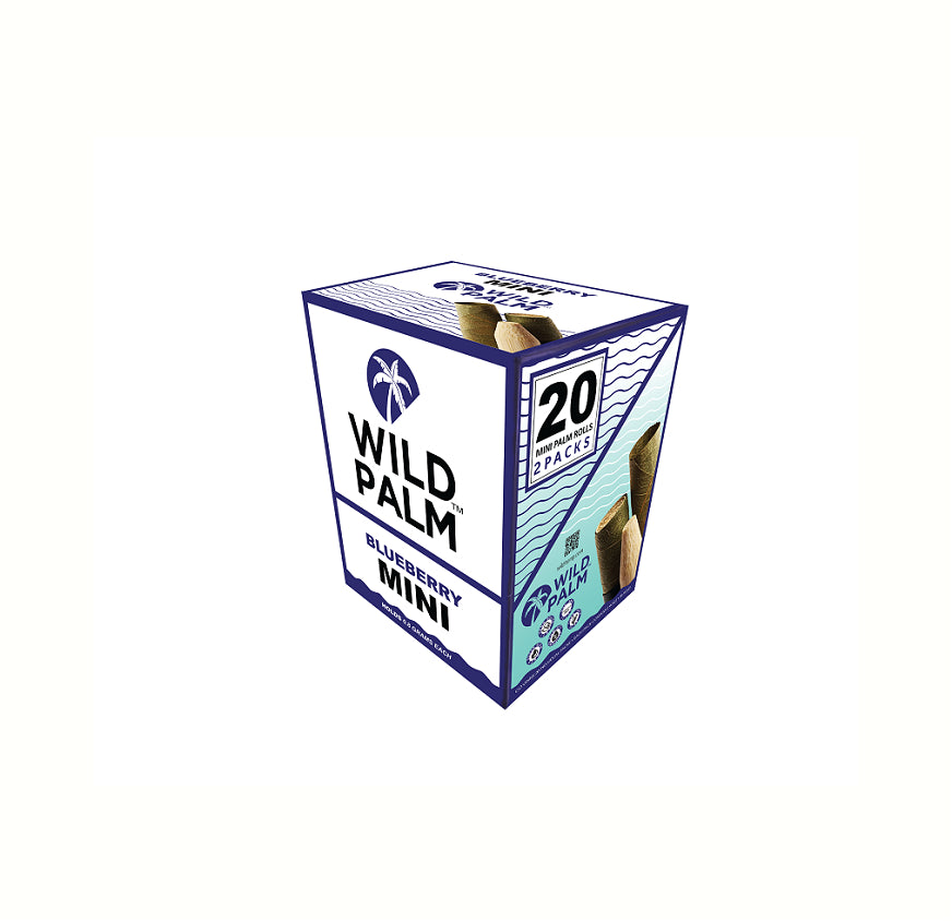 WILD PALM MINI BLUBERRY2/20CT