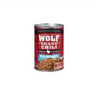 WOLF BRAND CHILI PLAIN 15OZ