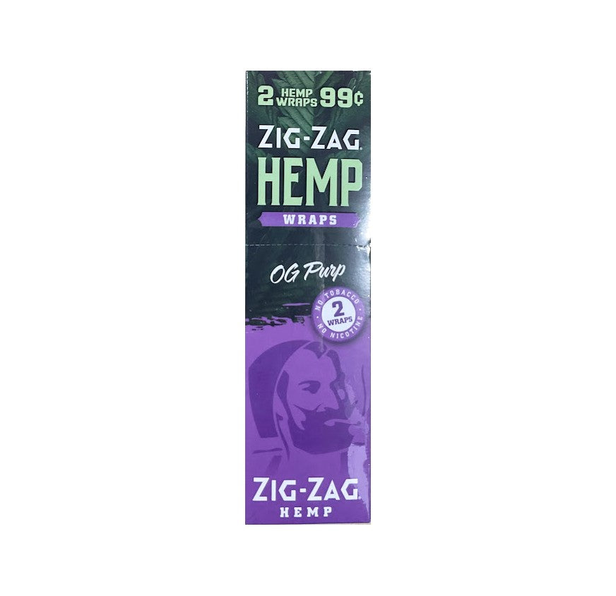 ZIG-ZAG HEMP WRAPS -OG PURP