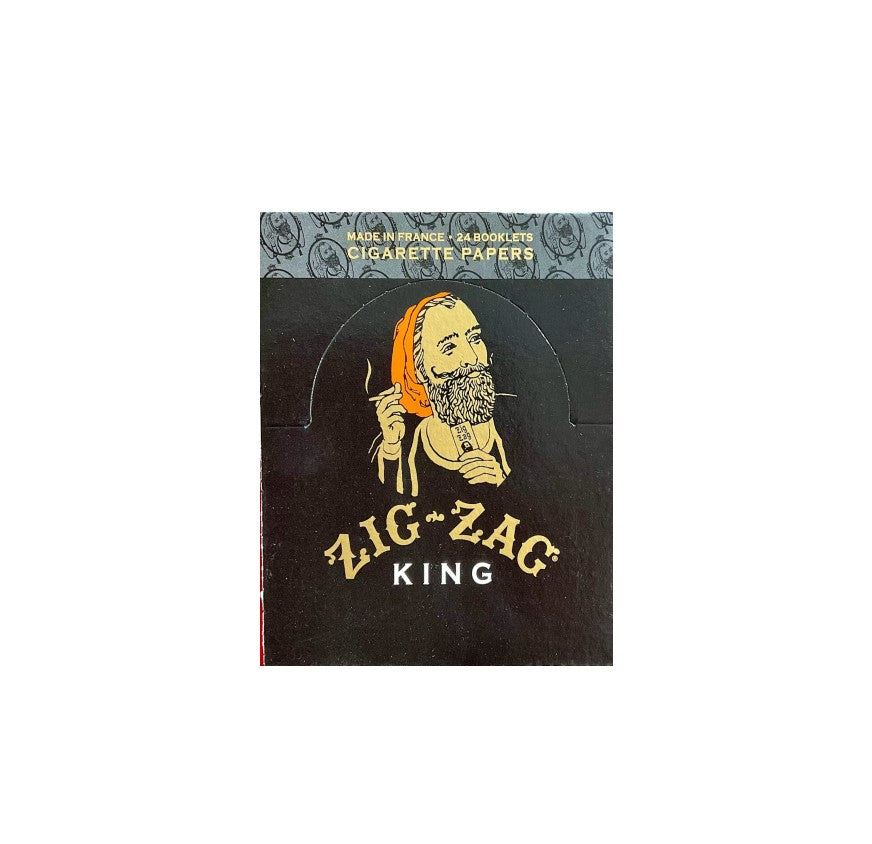 ZIG ZAG PAPER KING BLK 24CT