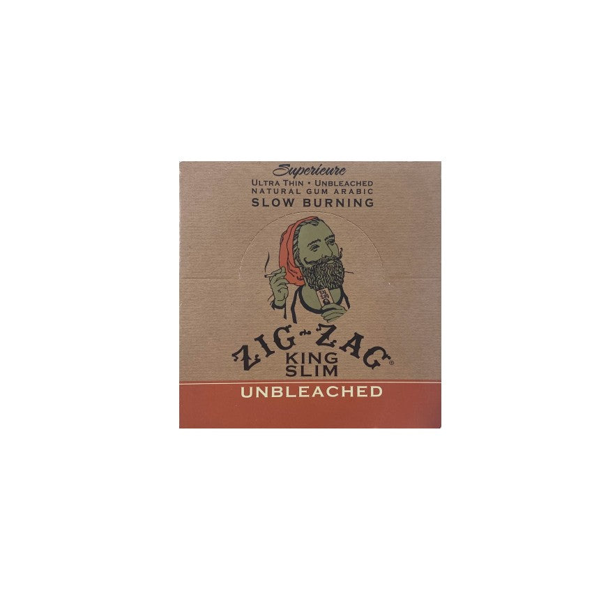 ZIG ZAG PAPER UNB SLIMKING24CT