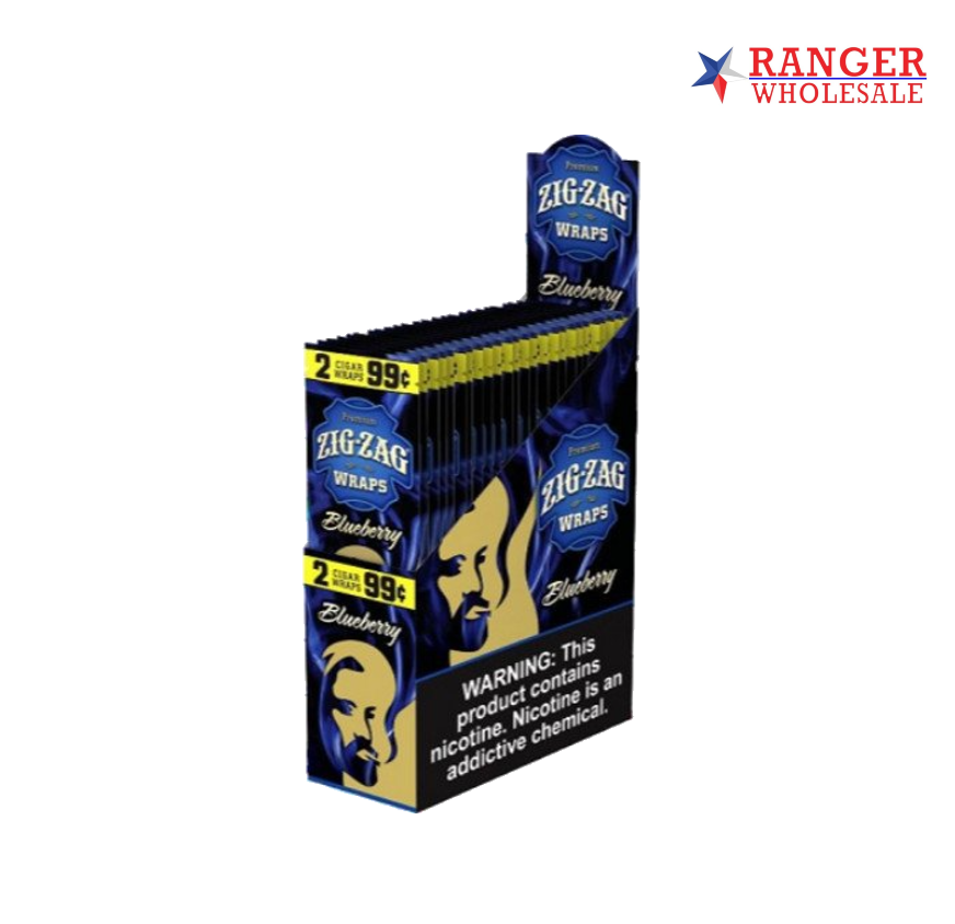ZIG ZAG 2/99C 15CT BLUEBERRY